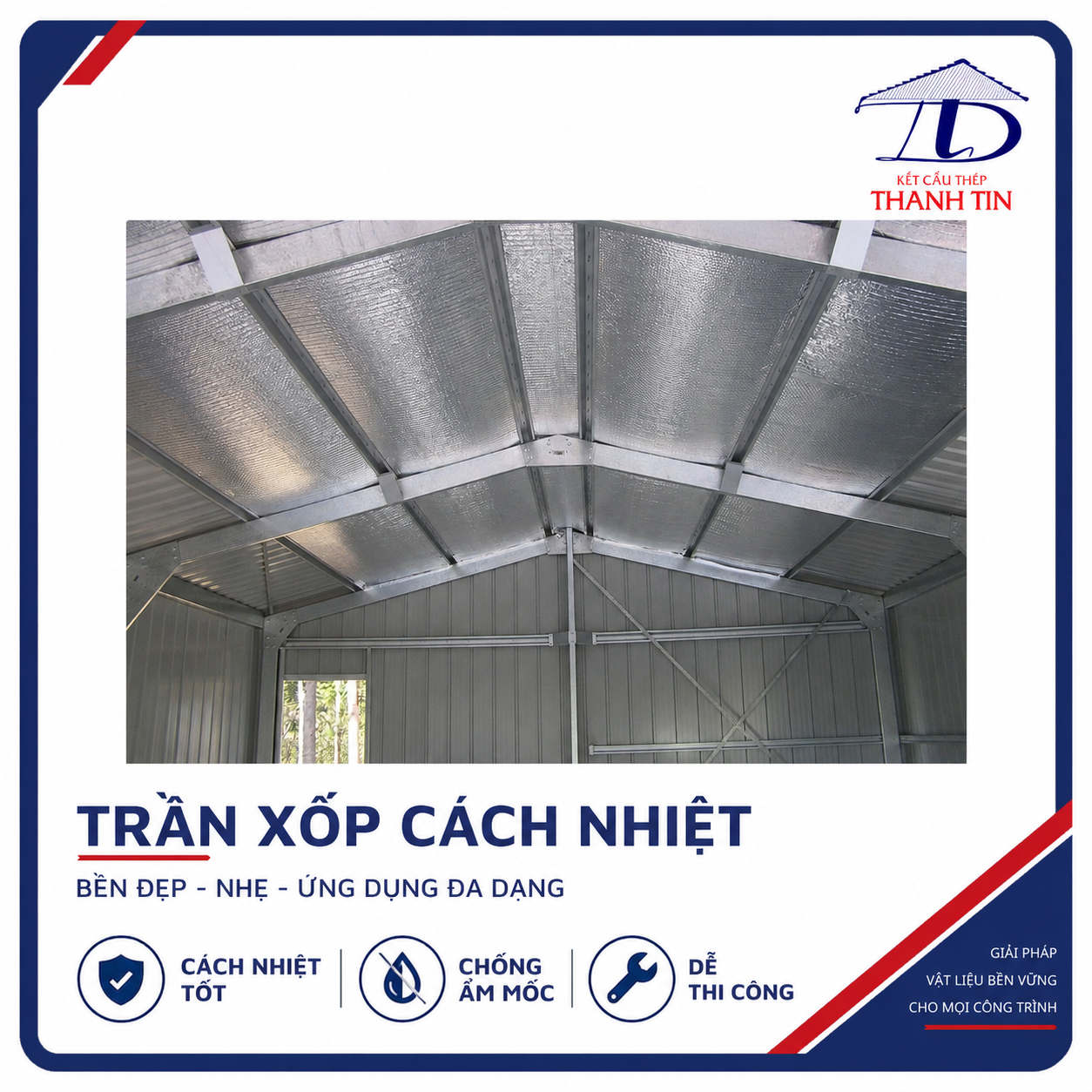 Trần Xốp Cách Nhiệt Trần Xốp Cách Nhiệt