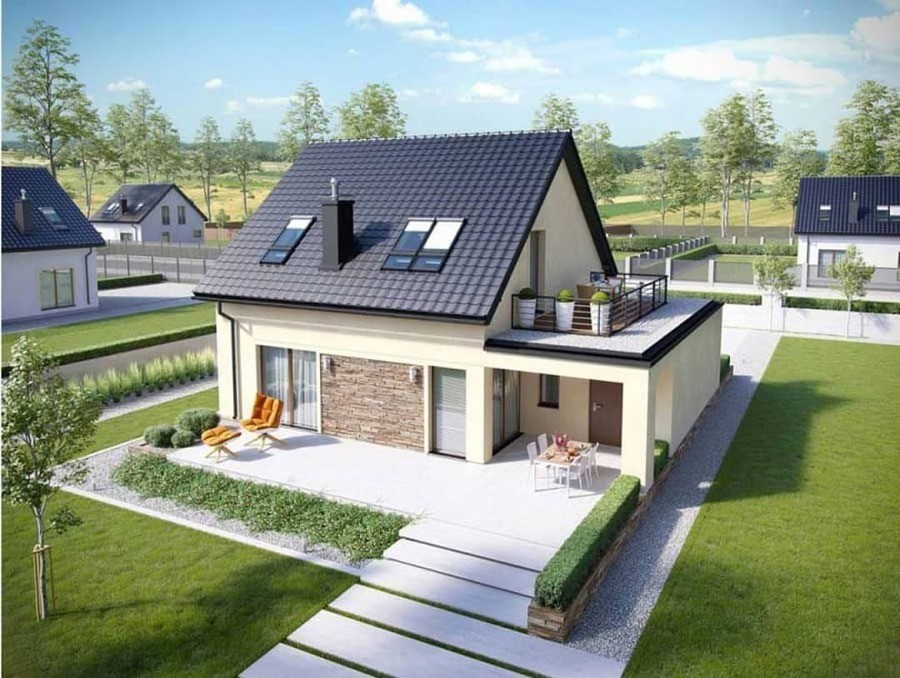 Nhà cấp 4 tiền chế diện tích nhỏ