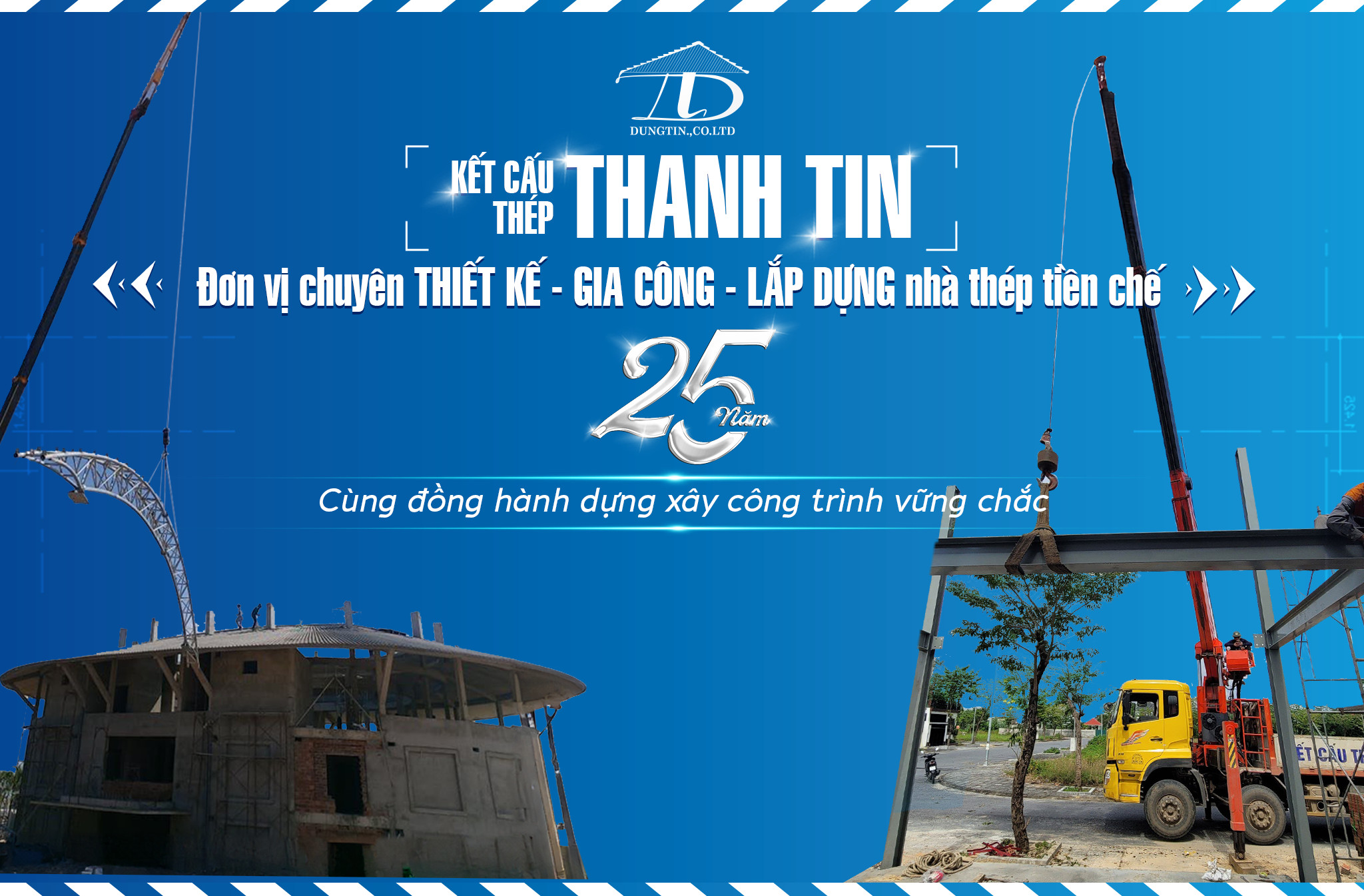 Dịch vụ xây dựng nhà thép tiền chế trọn gói tại Quảng Bình