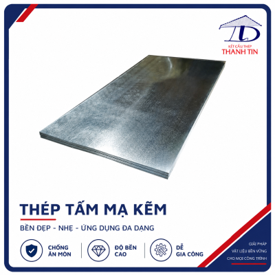 Thép Tấm Mạ Kẽm
