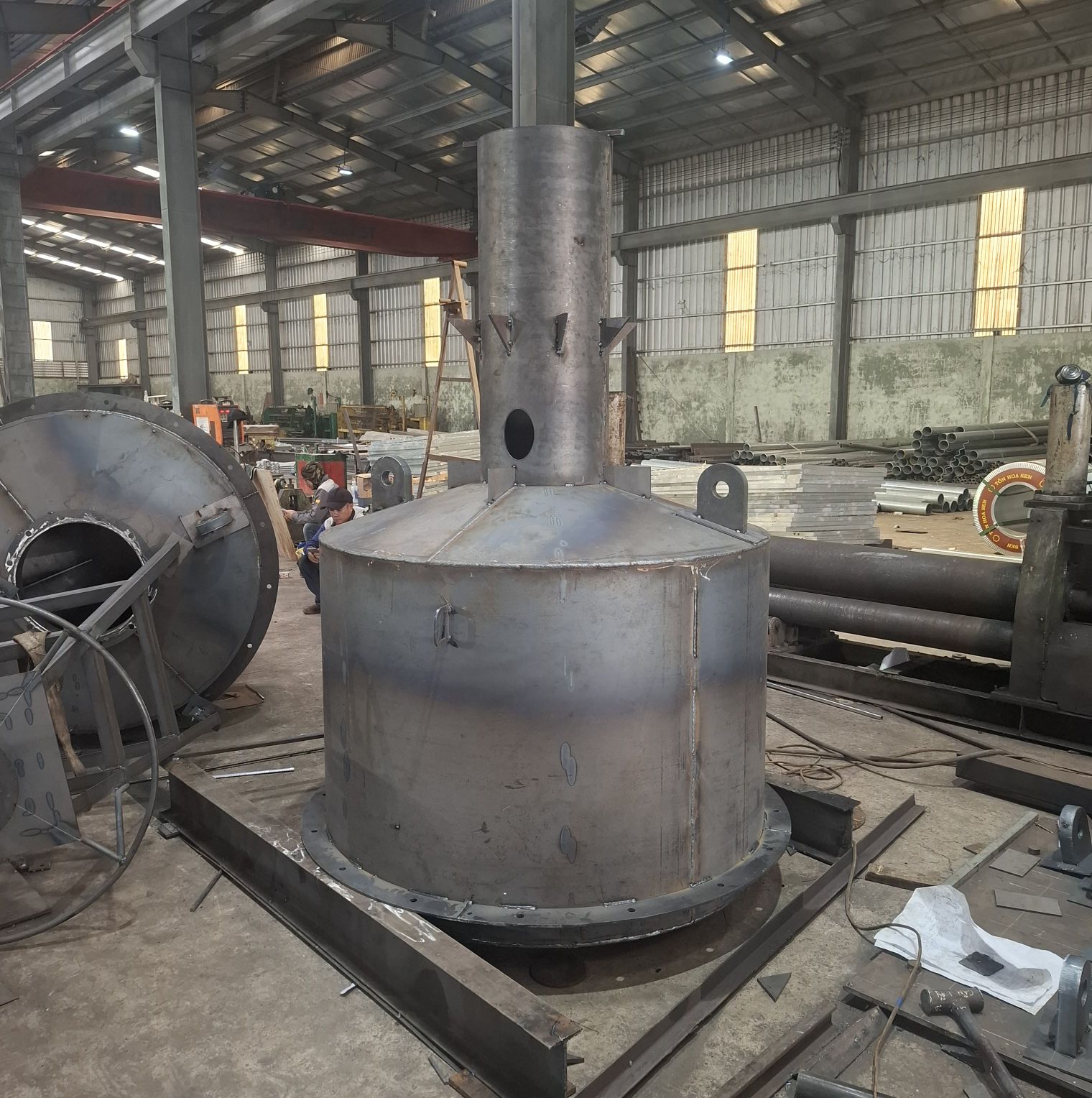 Gia công phao chỉ vị trí giới hạn luồng