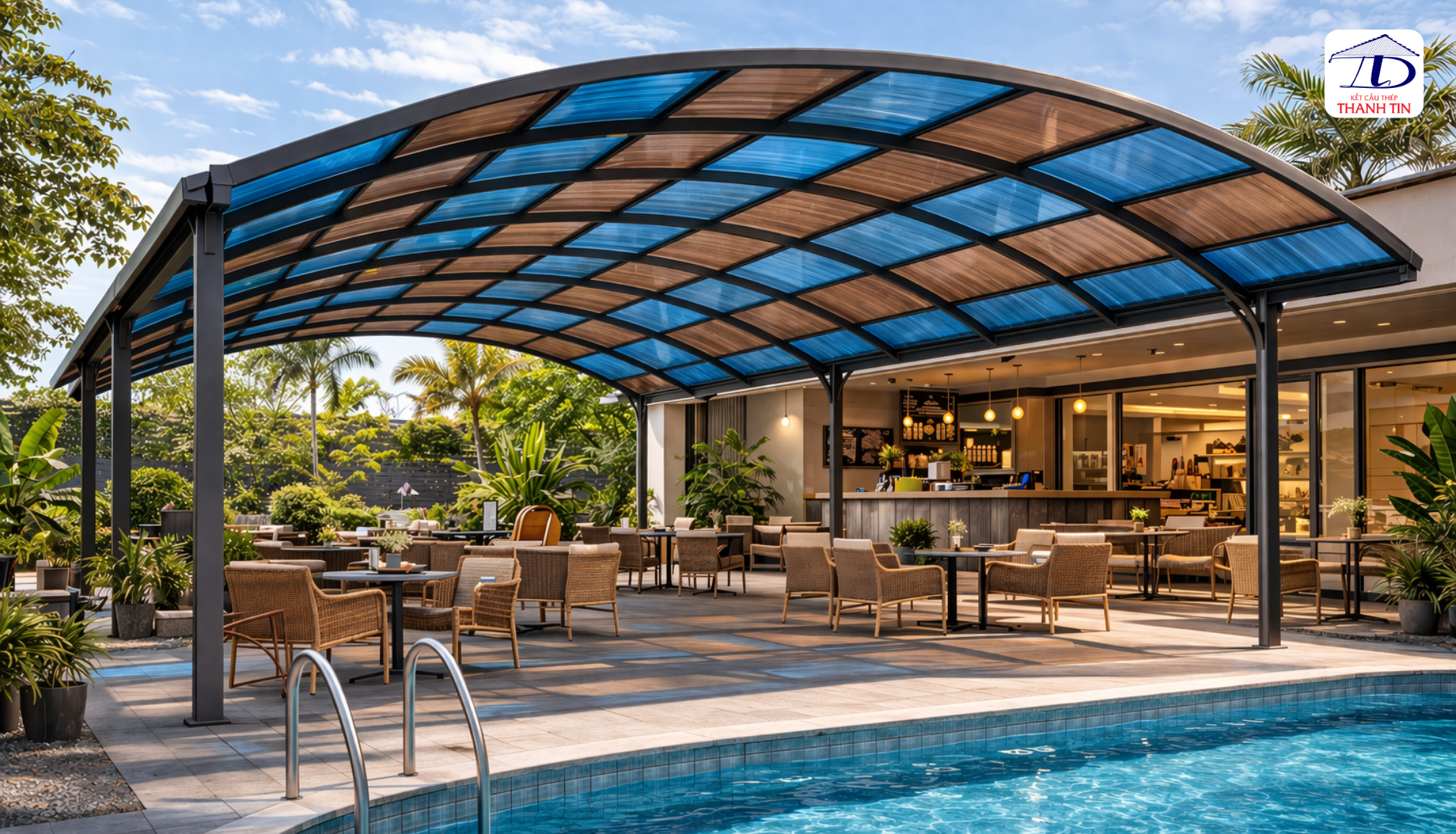 tấm polycarbonate Thanh Tin