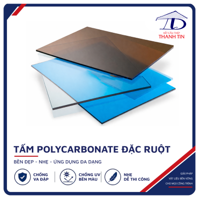 TẤm Polycarbonate ĐẶc RuỘt