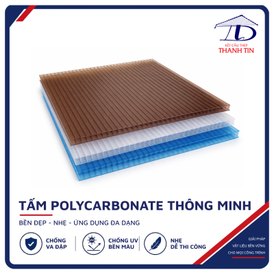 tấm polycarbonate thông minh Thanh Tin
